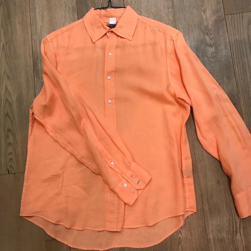 Patrick James linen button down